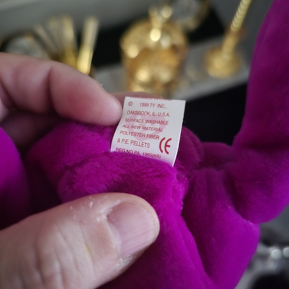 Millennium beanie baby with tag error - Picture 8 of 8